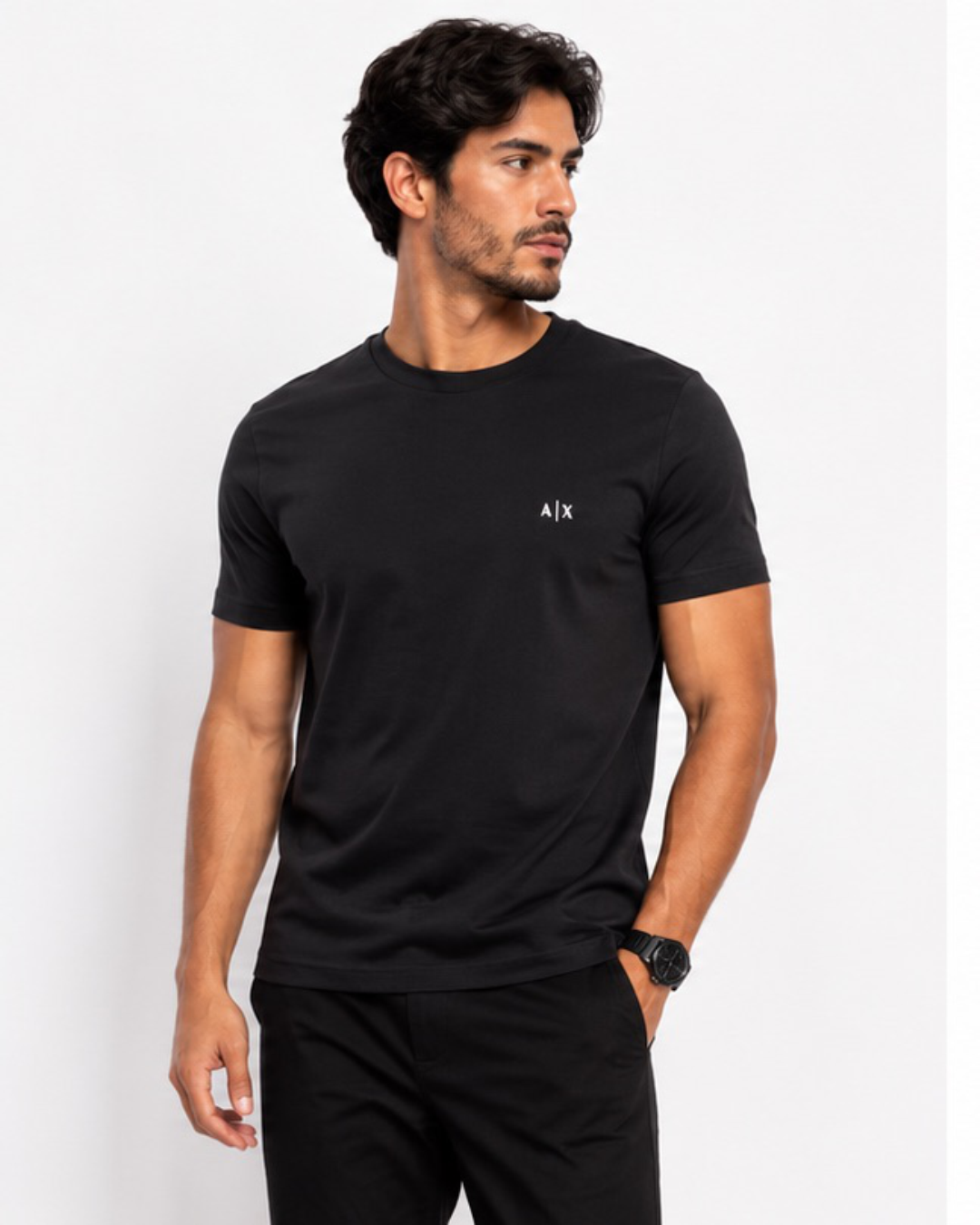 Armani Exchange Básica - Preto