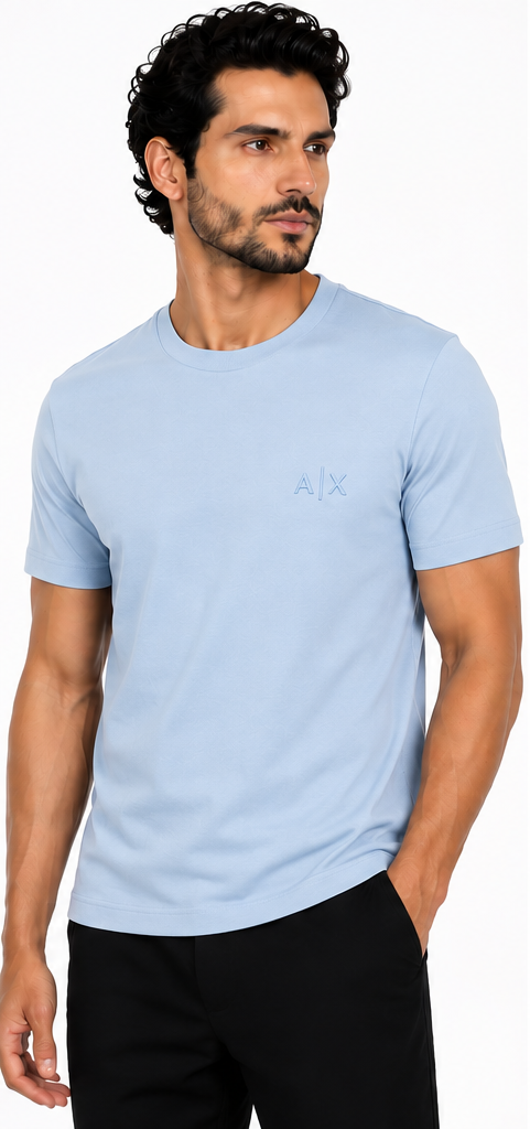 Armani Exchange Monocromatica - Azul Bebe — foto 2