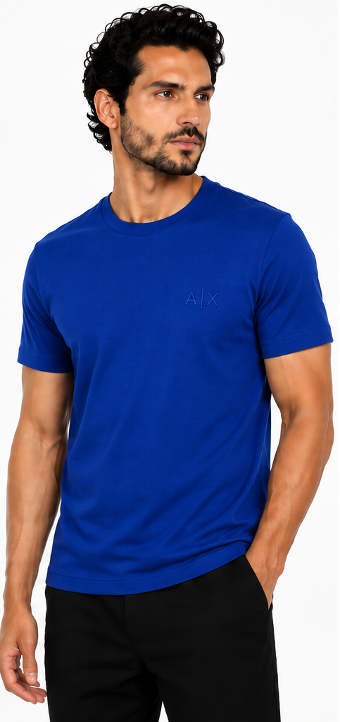Armani Exchange Monocromatica - Azul Royal