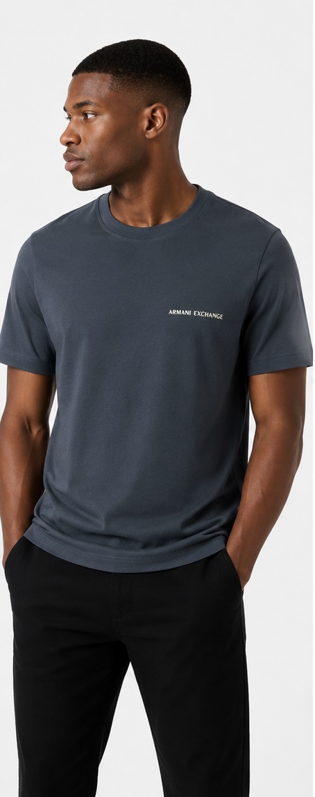 Armani Excharge Basic Jersey — foto 4