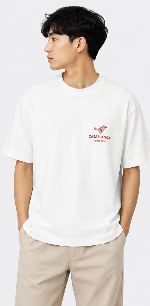 Oversized Casa Blanca-Tennis Club
